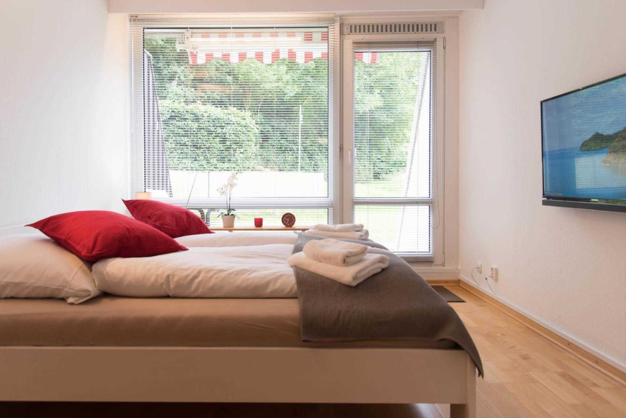 Ferienwohnung Cooler Hund Schilksee Exterior foto